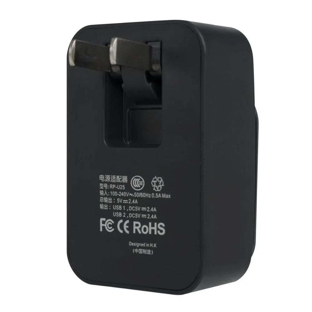US 2 Port USB Adapter Beetle Charger USB Hub Wall Home Charger Power Adapter